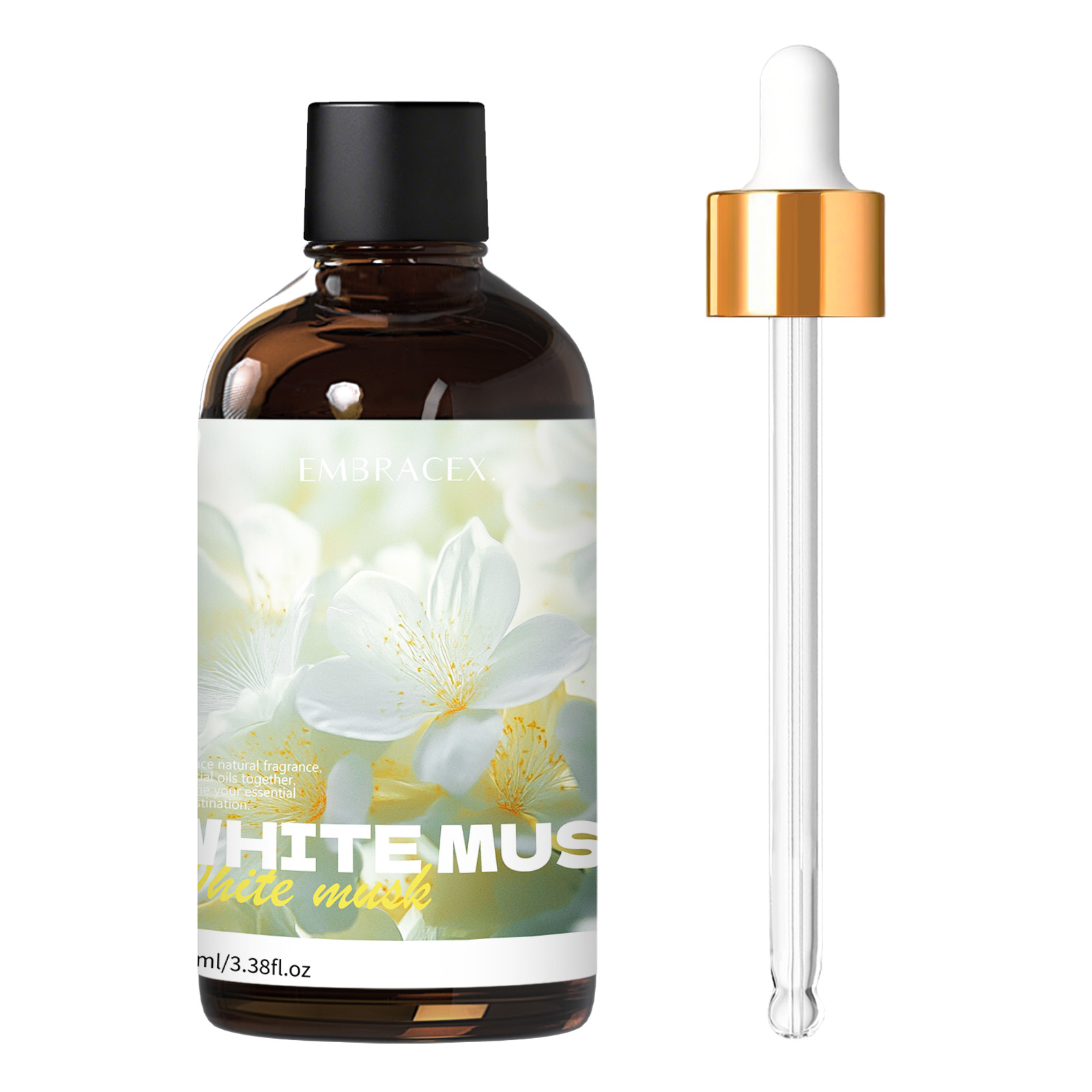Candle Supplies Fragrance Oil - 100ml White Musk Fragrance Oils For