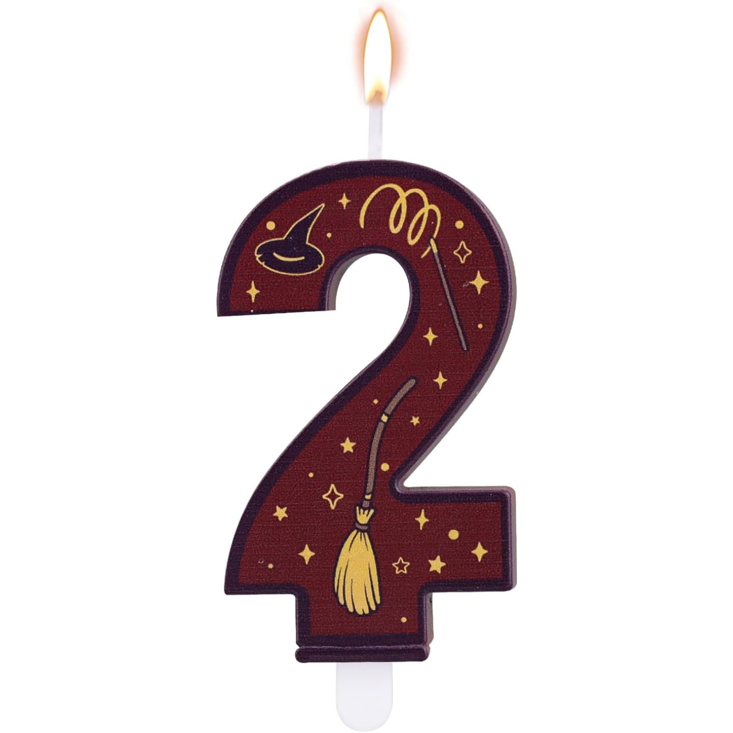 Candle Supplies In - 1 Set Number 0-9 Magical Themed