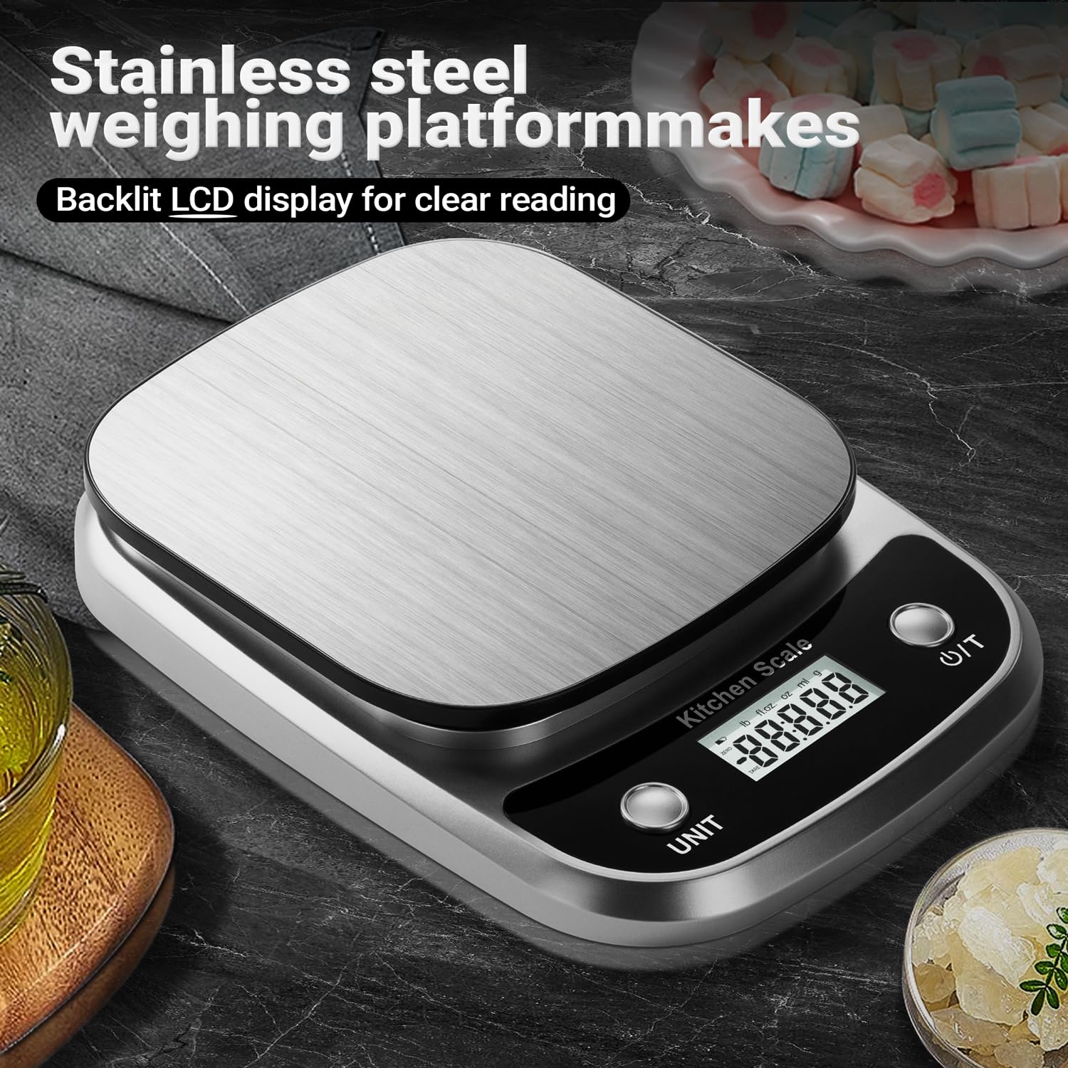 Candle Wax Scale - 1pc Accurate Digital Kitchen Scale for