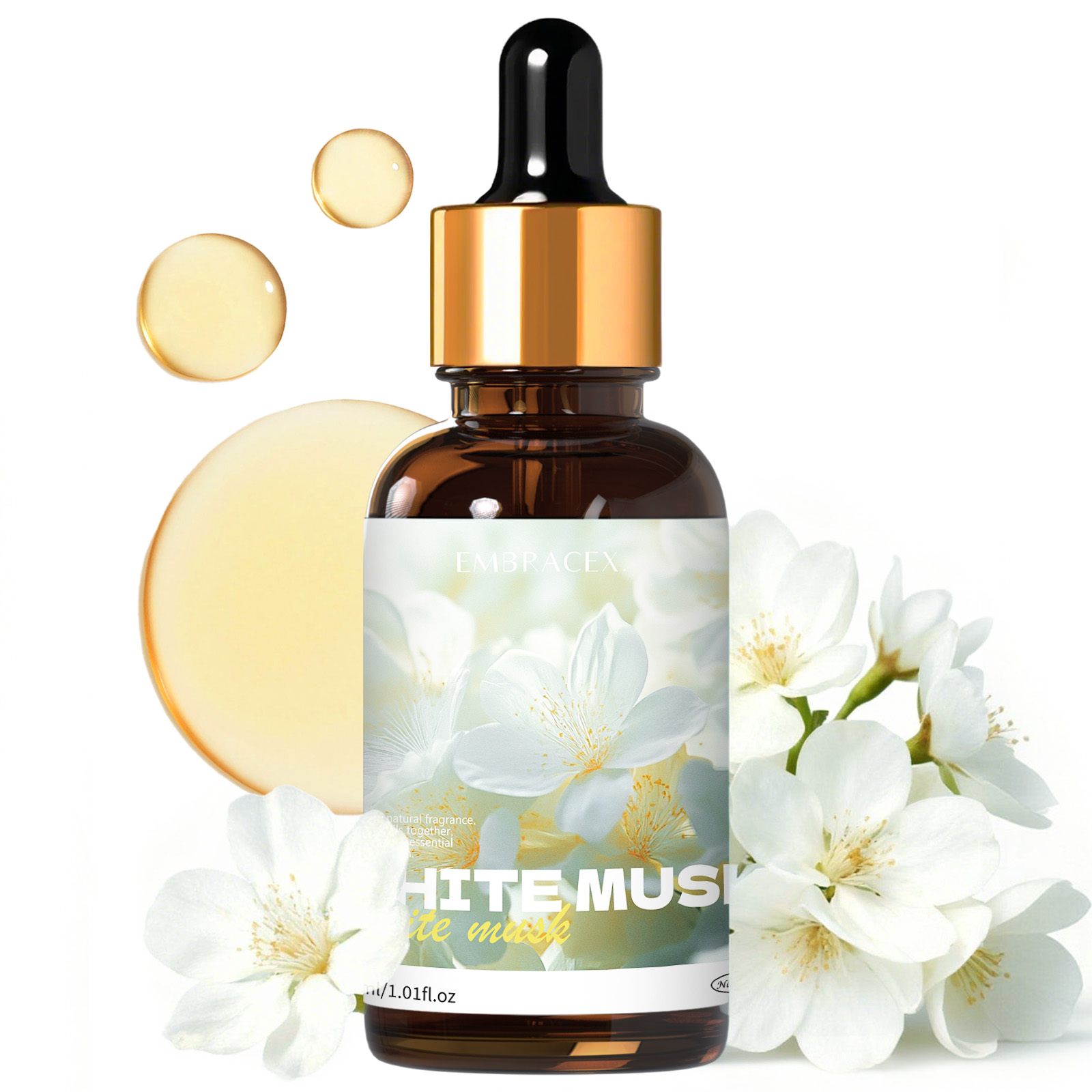 Candle Supplies Fragrance Oil - 30ml White Musk Fragrance Oils Car