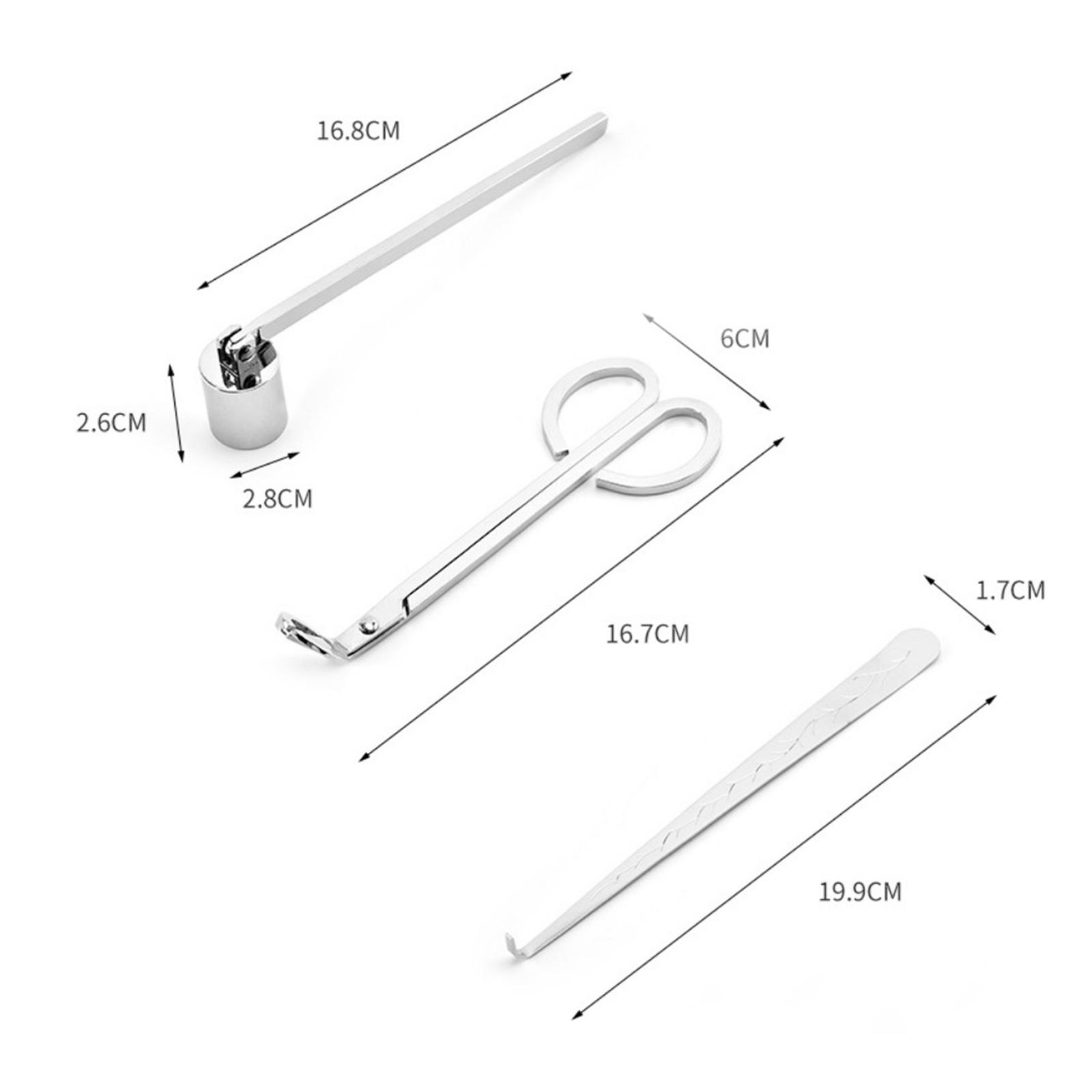3 in 1 Candle Accessory Set Wi - Wick Dipper Tool recension och pris