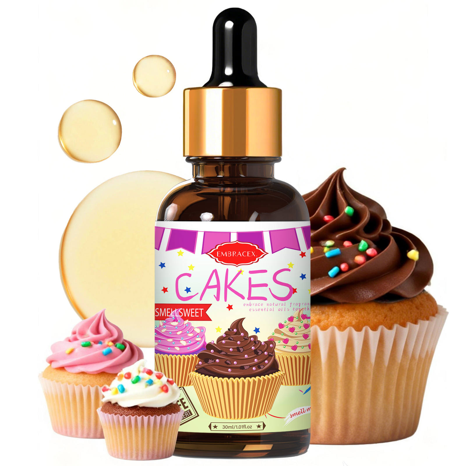 30ml Cakes Fragrance Oil Car S - Candle Supplies Fragrance Oil recension och pris