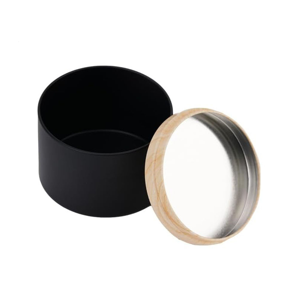 24pcs 4oz Black Candle Jars ,R - Metal Tin Lid 4Oz recension och pris