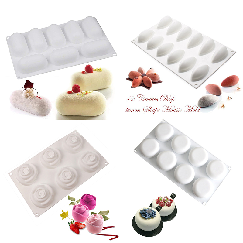 Mousse Cake Silicone Mold Onio - Candle Supplies Eu recension och pris