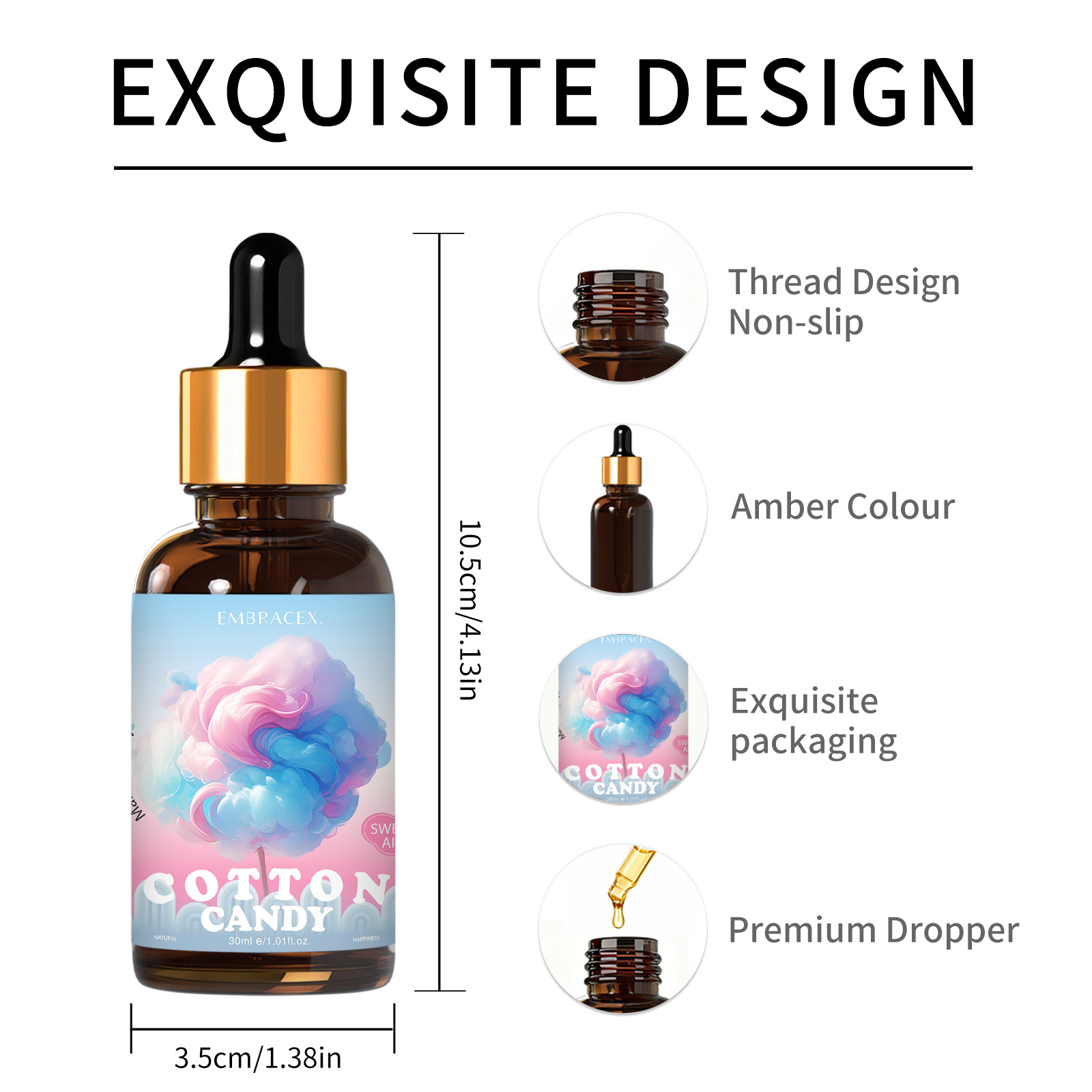 30ml Cotton Candy Fragrance Oi - Candle Supplies Fragrance Oil recension och pris
