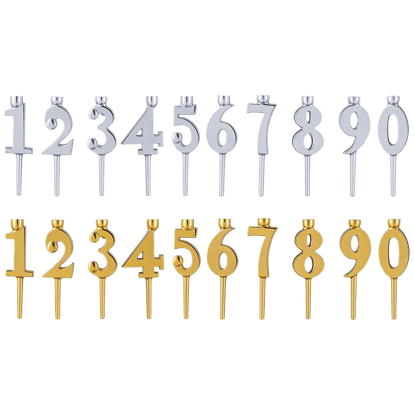 Number Birthday Candle Holders - Candle Supplies In recension och pris