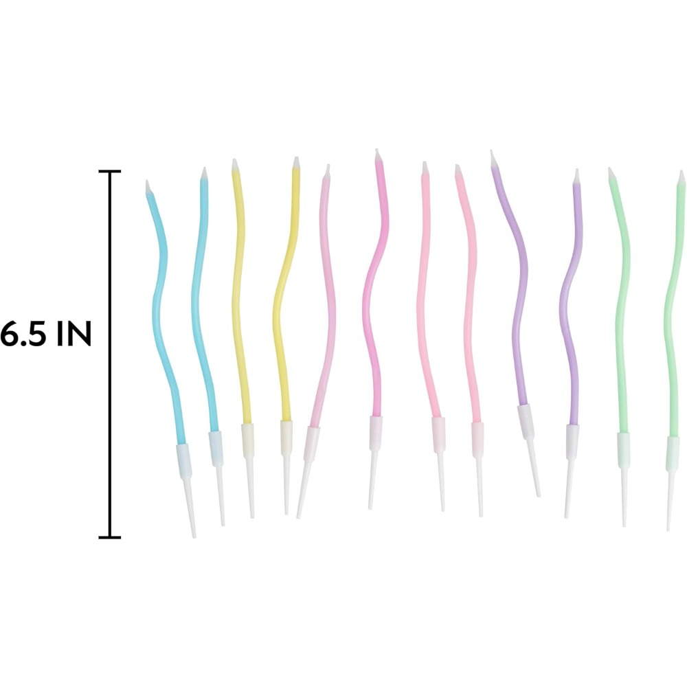 Rainbow Spiral Birthday Cake C - Candle Supplies In recension och pris