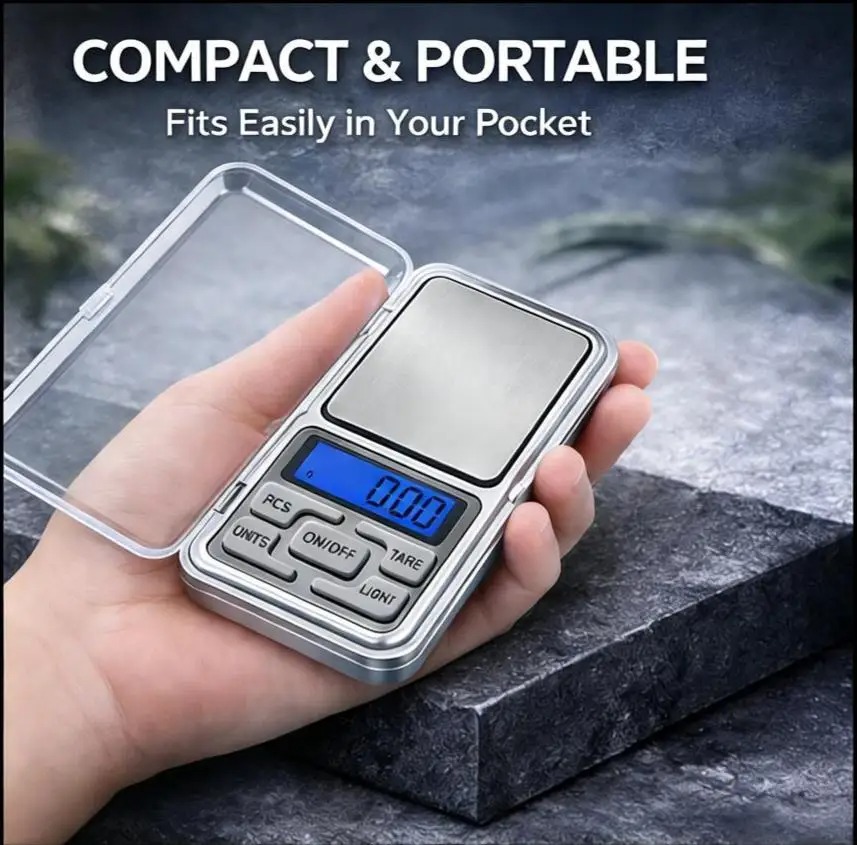 Portable Mini Jewelry Scale Hi - Candle Wax Scale recension och pris