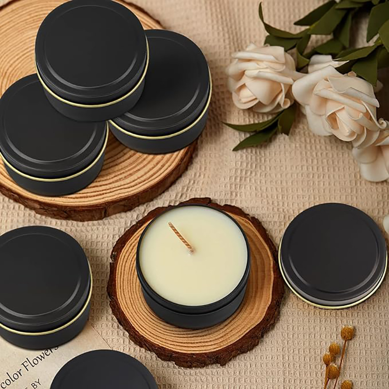 4 OZ Candle Tins 24 Pcs Empty  - Metal Tin Lid 4Oz recension och pris