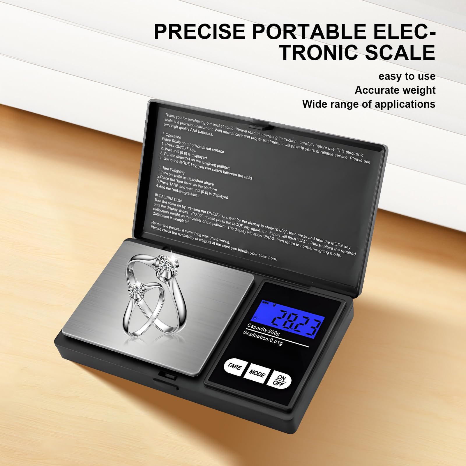Mini Digital Pocket Scale 0.01 - Candle Wax Scale recension och pris