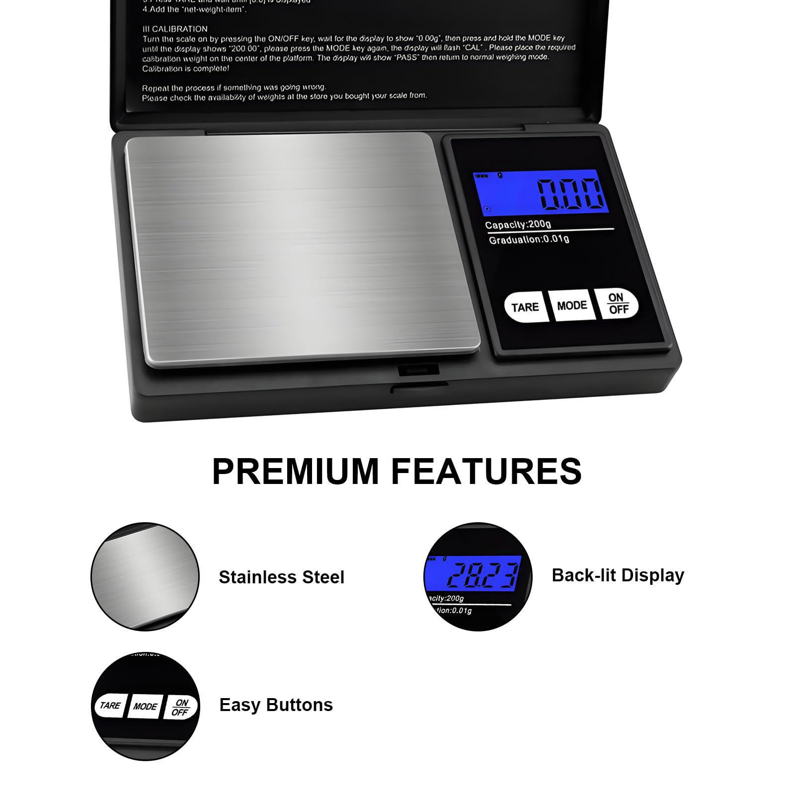 Mini Digital Pocket Scale 0.01 - Candle Wax Scale recension och pris