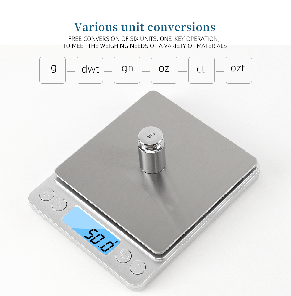 3Kg/500G 0.01g Digital Kitchen - Candle Wax Scale recension och pris