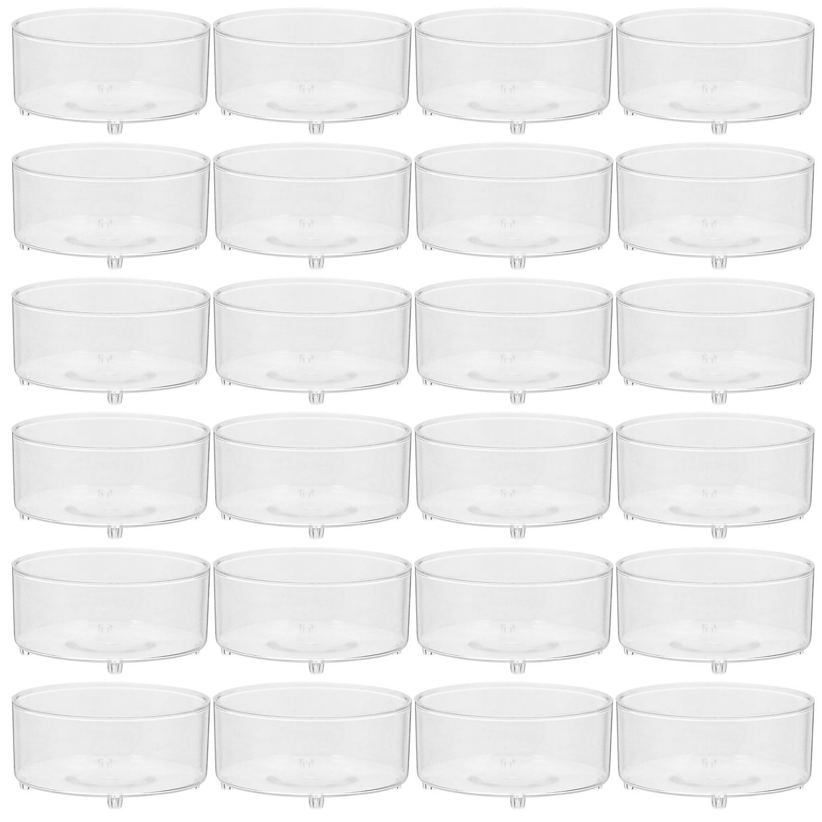 50Pcs Plastic Cups for Tealigh - Candle Supplies To Make Candles recension och pris