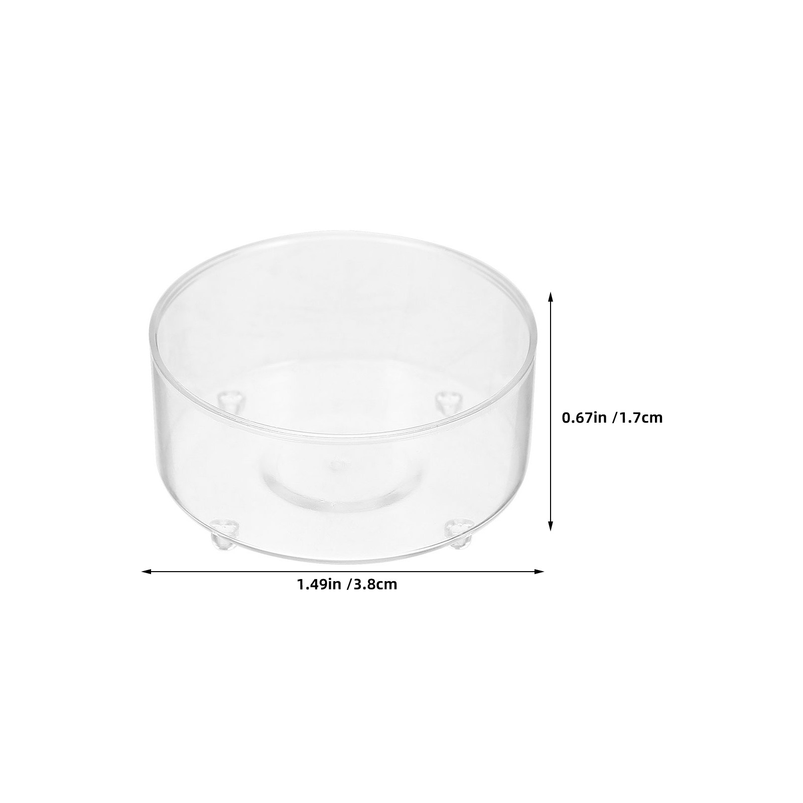 50Pcs Plastic Cups for Tealigh - Candle Supplies To Make Candles recension och pris