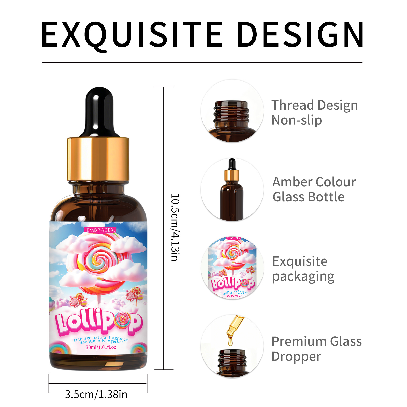 30ml  Lollipop Fragrance Oils  - Candle Supplies Fragrance Oil recension och pris