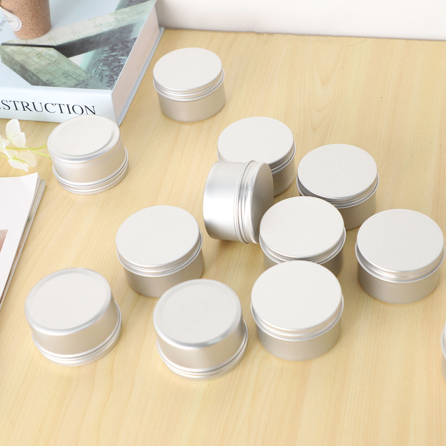Stock Quantity 12Pcs 4Oz Metal - Metal Tin Lid 4Oz recension och pris