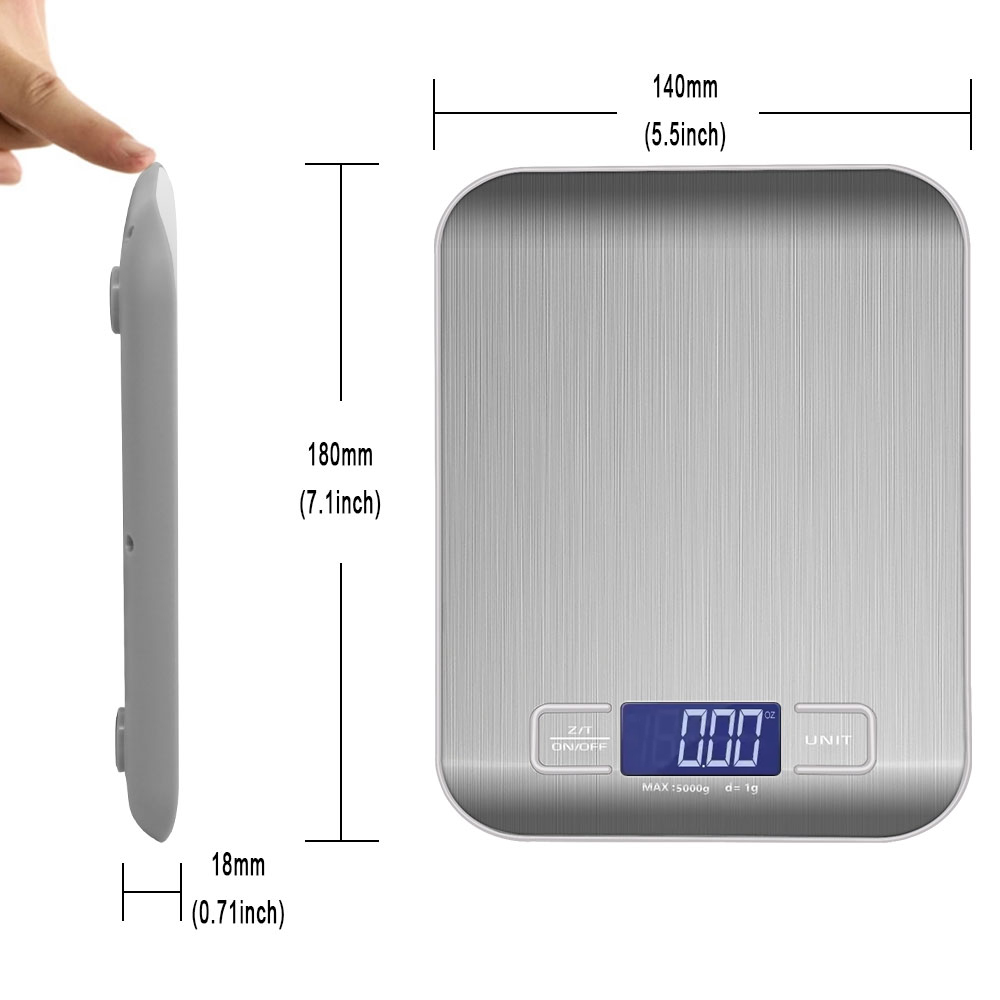 5kg/10kg 1g Portable Kitchen S - Candle Wax Scale recension och pris