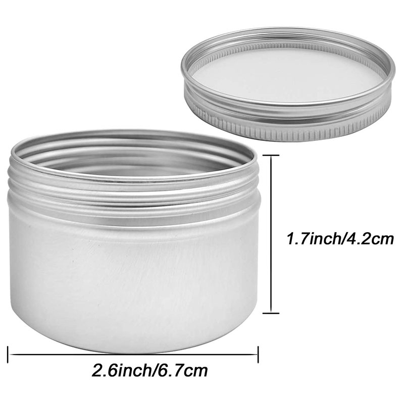 12Pcs 4Oz Metal Candle Tins fo - Metal Tin Lid 4Oz recension och pris