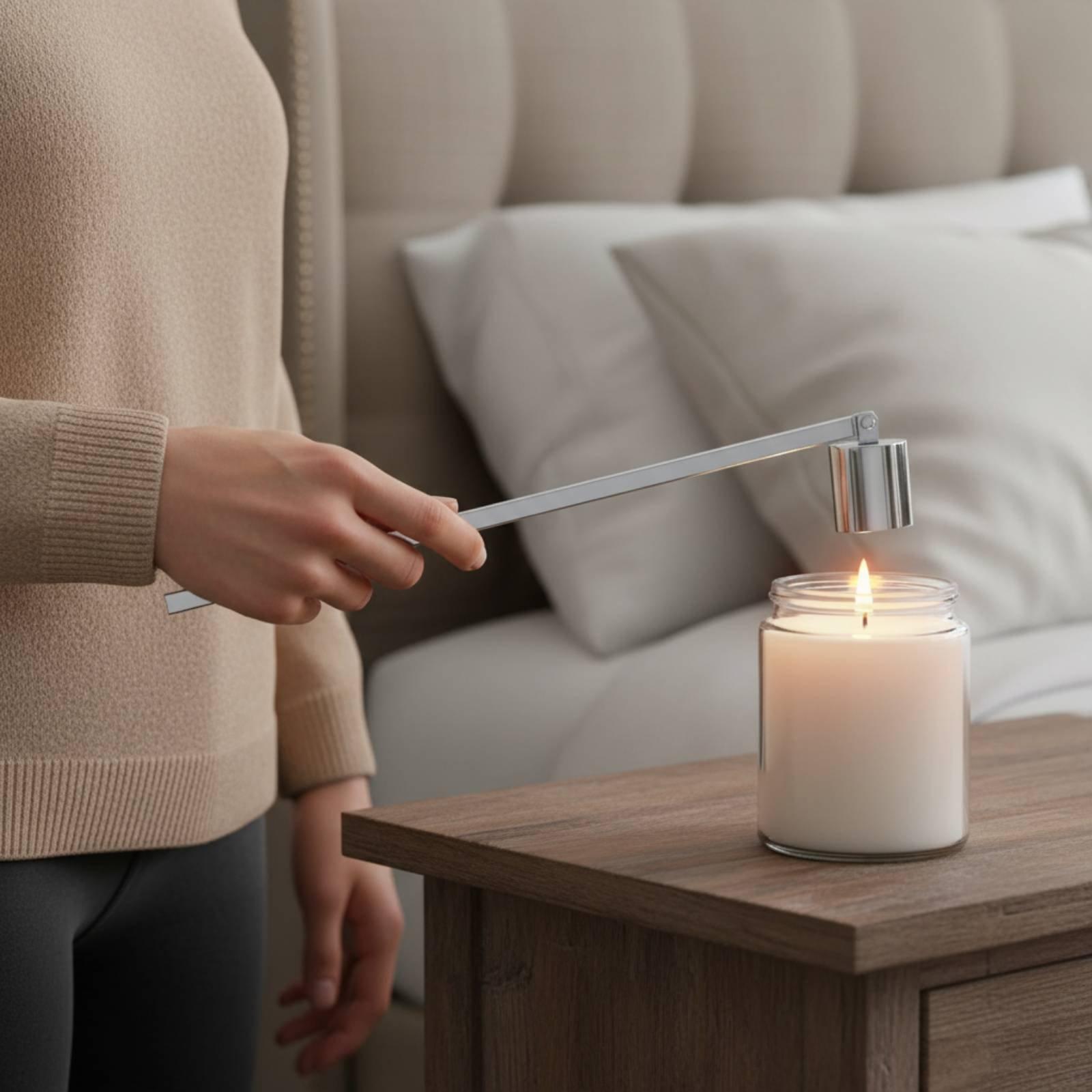 Elegant Gold Candle Snuffer To - Wick Dipper Tool recension och pris