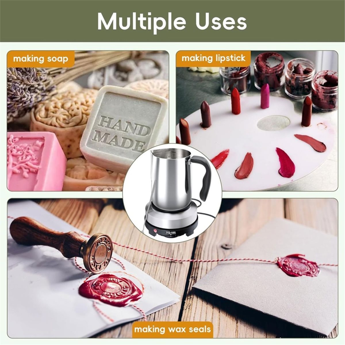 Candle Making Kit with Hot Pla - Candle Supplies Eu recension och pris