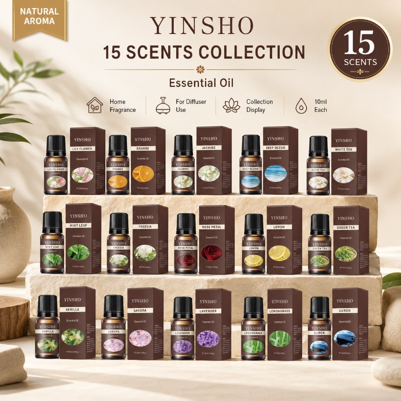 Fragrance Essential Oil Set 15 - Candle Supplies Fragrance Oil recension och pris