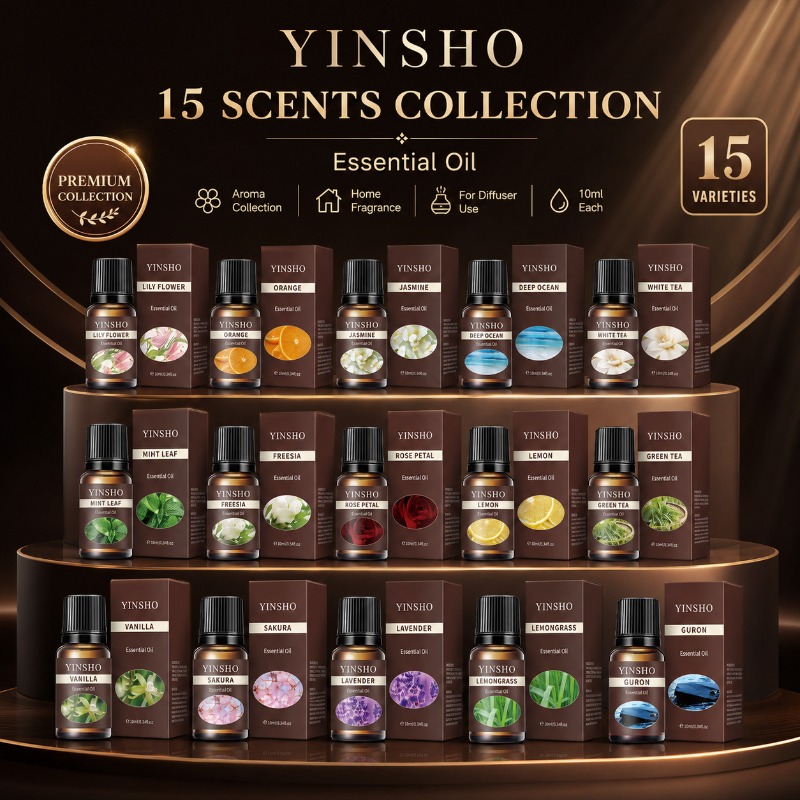 Fragrance Essential Oil Set 15 - Candle Supplies Fragrance Oil recension och pris