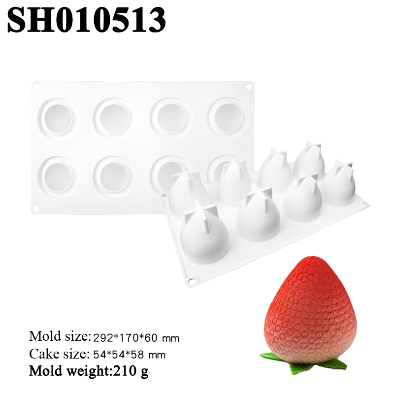 DIY Fruit Mousse Moulds Strawb - Candle Supplies Eu recension och pris
