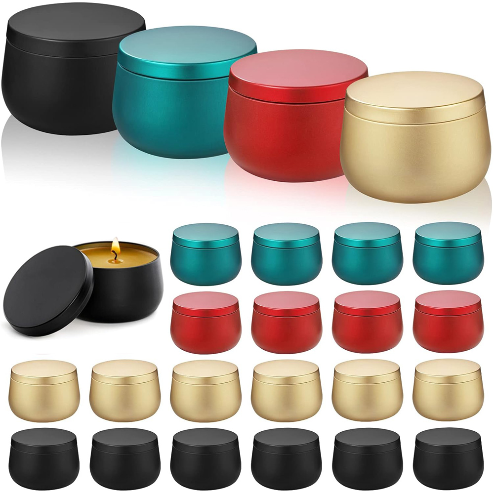 4oz 8oz Candle Containers with - Metal Tin Lid 4Oz recension och pris