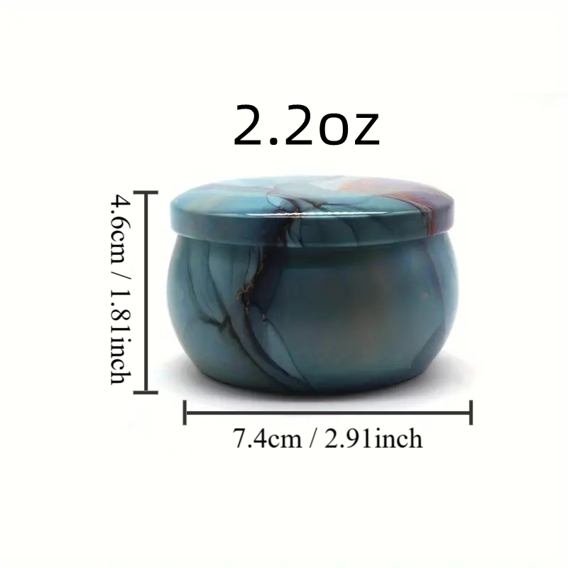 12pcs 2.2/4oz Candle Tins With - Metal Tin Lid 4Oz recension och pris