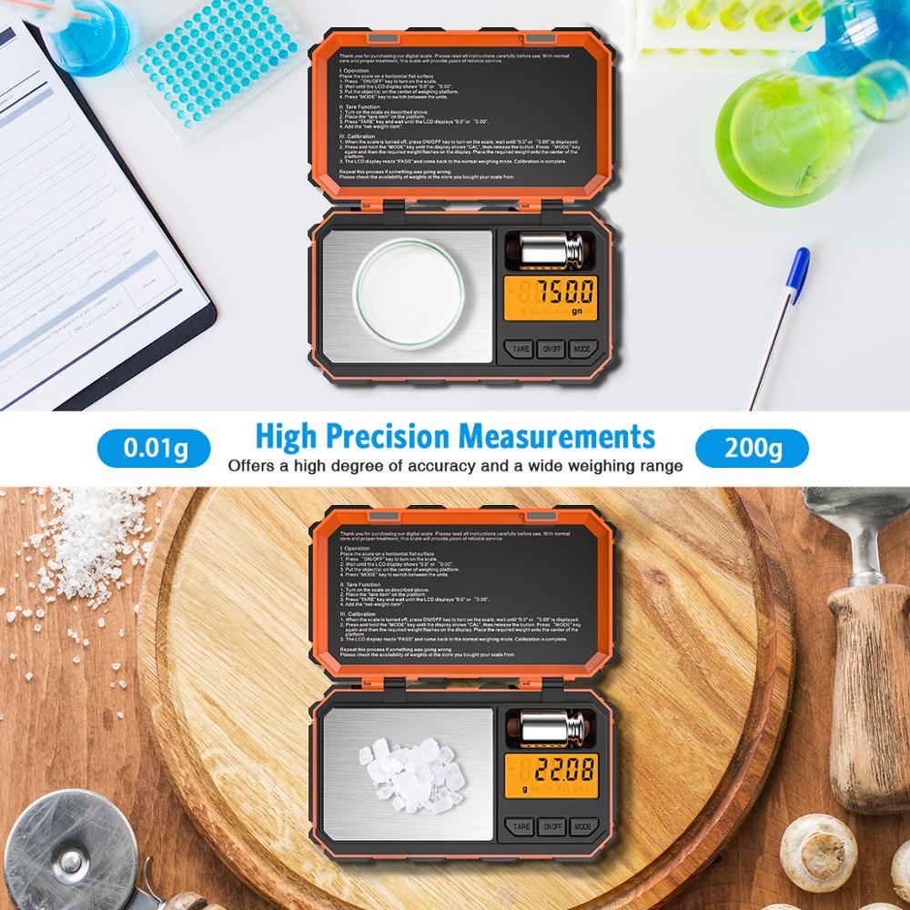 Digital Mini Scale 200g 0.01g  - Candle Wax Scale recension och pris