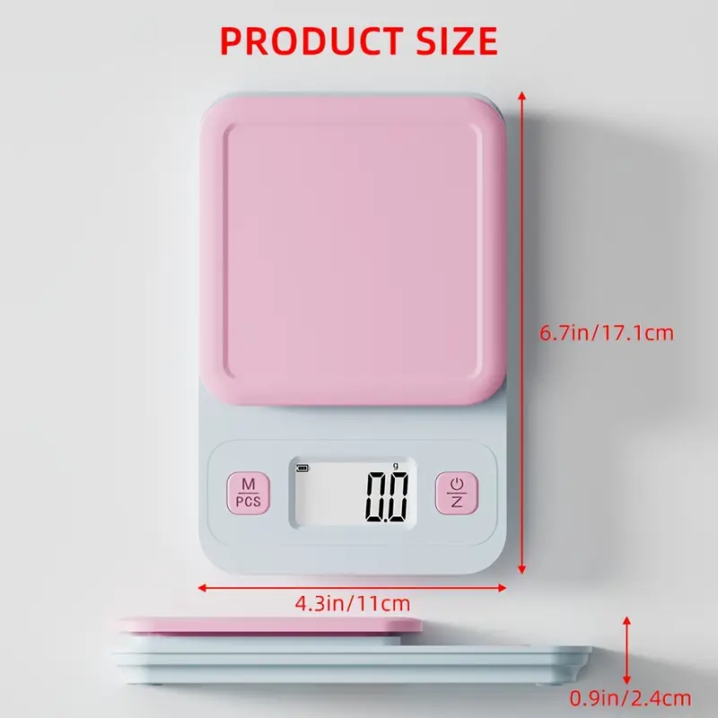 Digital kitchen scale, with LC - Candle Wax Scale recension och pris