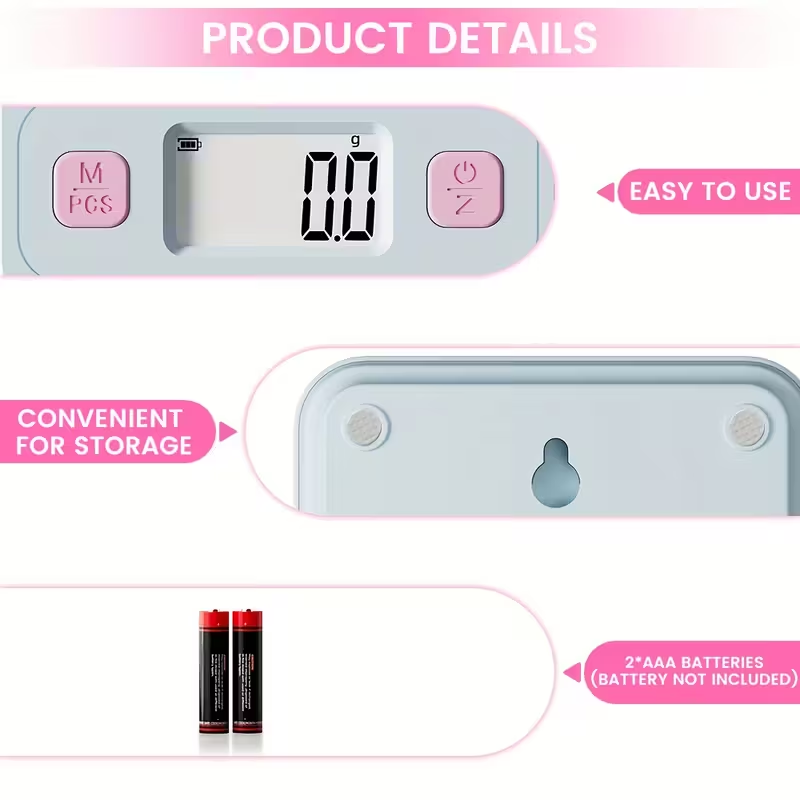 Digital kitchen scale, with LC - Candle Wax Scale recension och pris
